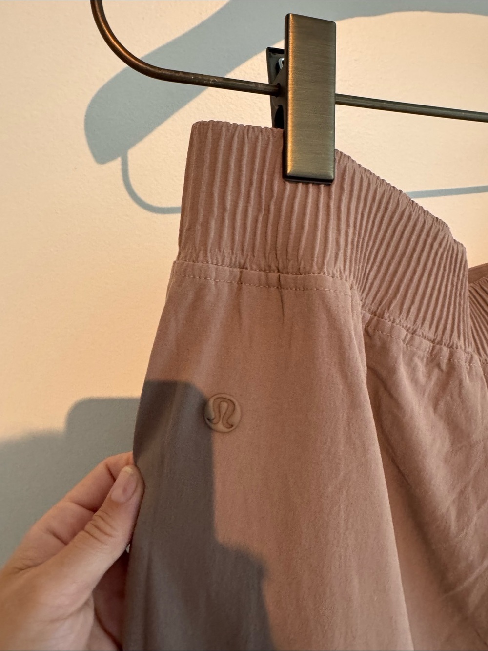 Lululemon Taupe Brown Wide Leg Pull On Pants 14” Waist